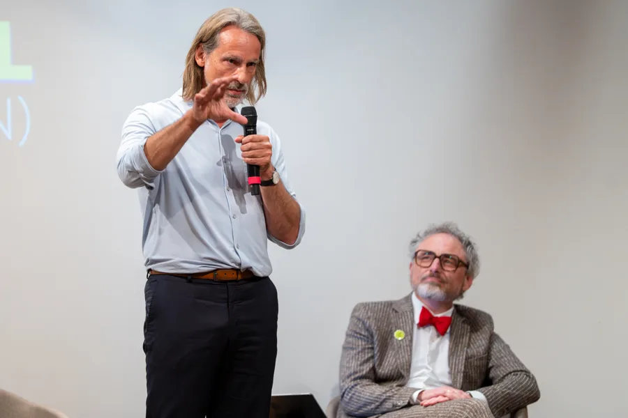 Podium „Digitale Zukunft“ gegen Richard David Precht