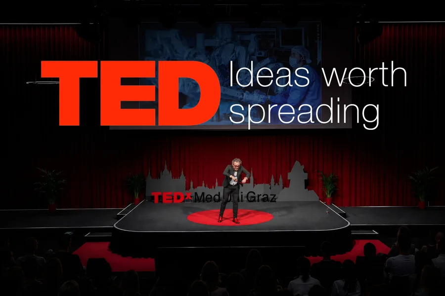 Als TED Speaker auf originaler TED.COM Plattform