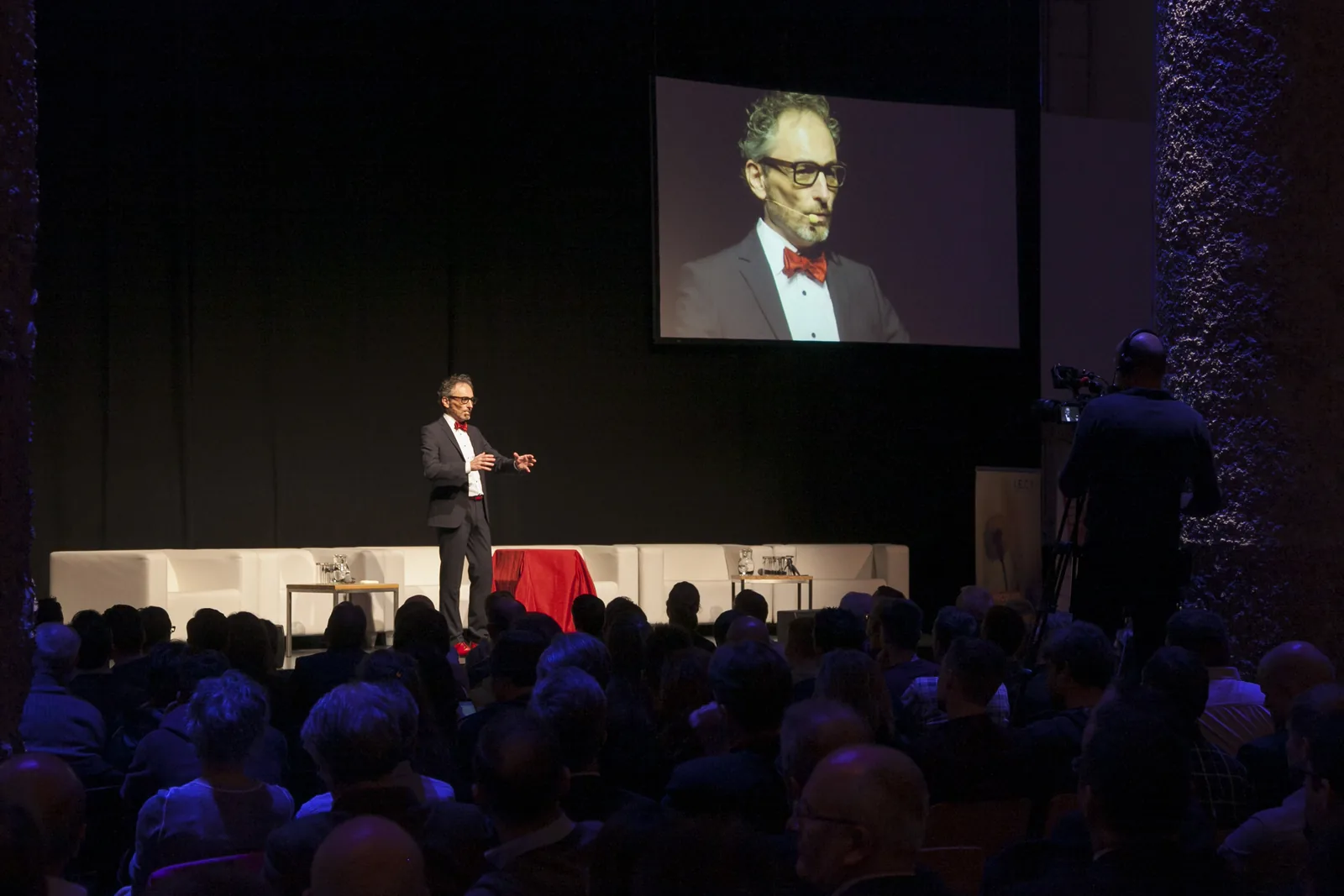 Christoph Holz auf der Bühne