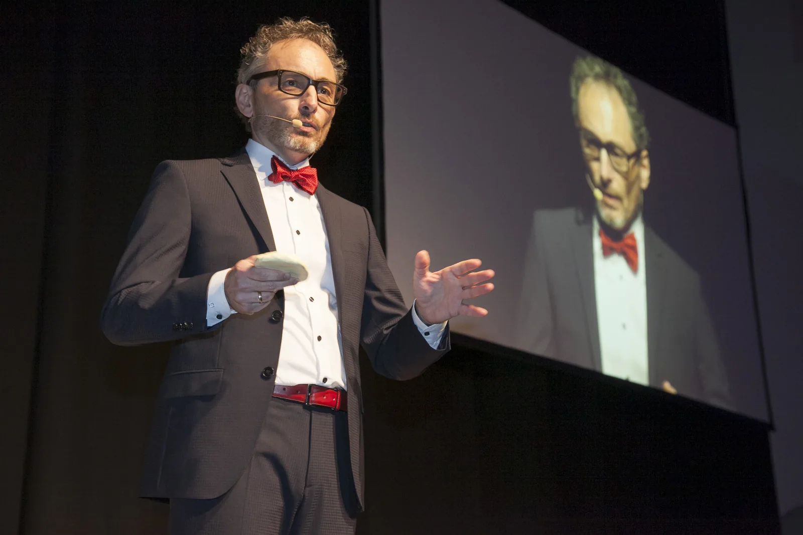 Christoph Holz auf der Bühne