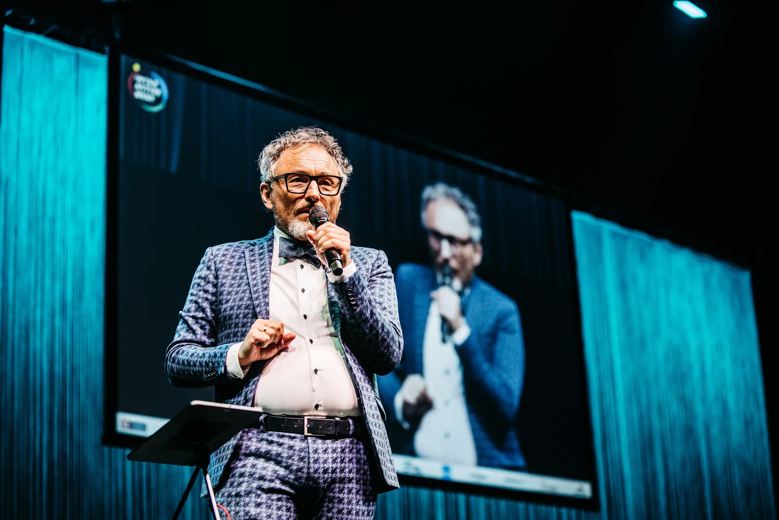 Christoph Holz auf der Bühne