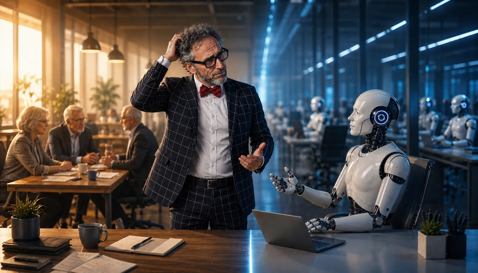 Wenn die Babyboomer gehen und die Roboter kommen